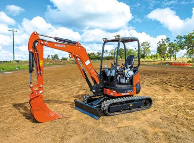 Kubota U27 Action excavator